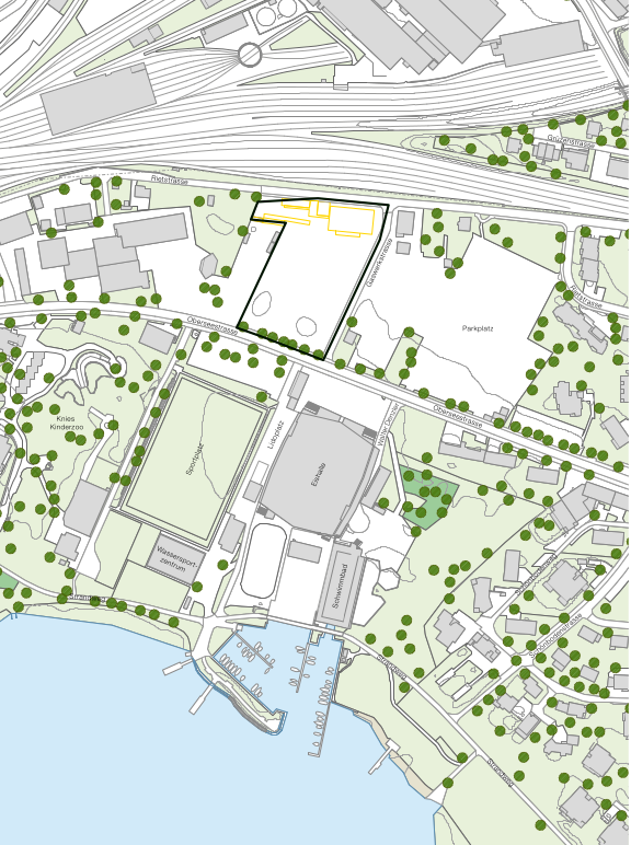 Projektwettbewerb Neubau Berufs- und Weiterbildungszentrum Rapperswil - Jona BZWR - BKP 291 Architekt und 496 Landschaftsarchitekt